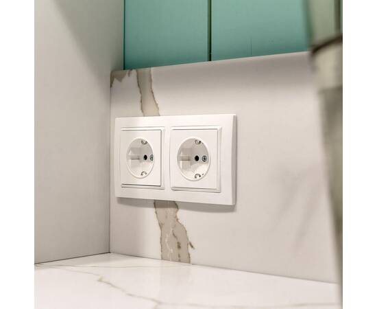 Рамка на 2 поста Werkel Snabb basic белый W0022001 4690389161346, изображение 2