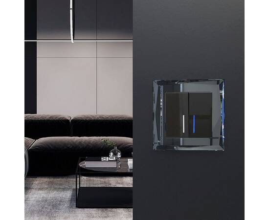 Рамка на 1 пост Werkel Diamant  черный W0011208 4690389158797, изображение 4