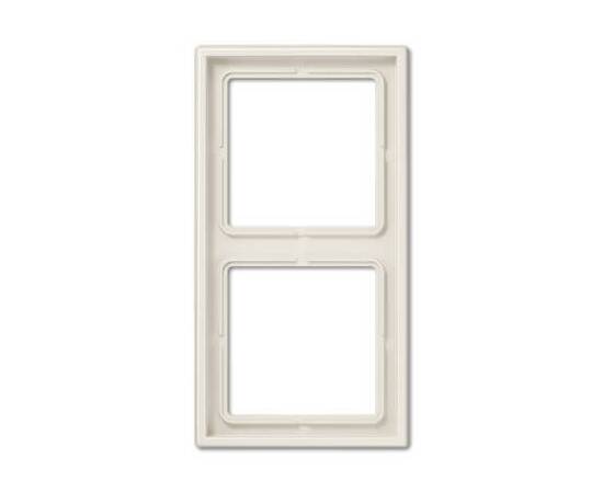 Рамка 2-постовая Jung LS 990 бежевая LS982W