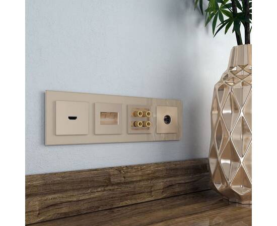 Рамка Werkel Favorit на 4 поста шампань W0041111 4690389159978, изображение 2