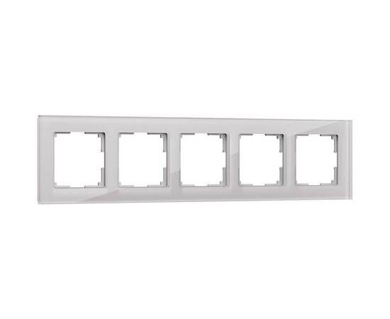 Рамка Werkel Favorit на 5 постов дымчатый W0051117 4690389160189