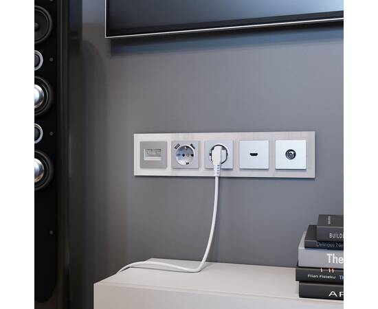 Рамка Werkel Favorit на 5 постов дымчатый W0051117 4690389160189, изображение 2