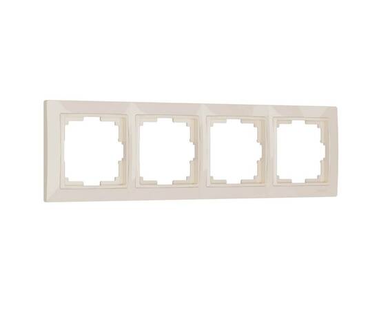 Рамка на 4 поста Werkel Snabb basic слоновая кость W0042003 4690389161438