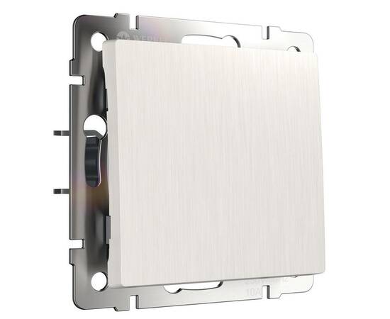 Выключатель одноклавишный Werkel перламутровый рифленый W1110013 4690389160783