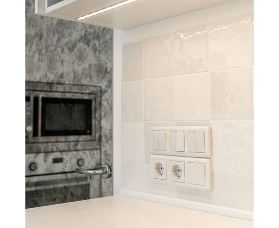 Выключатель одноклавишный Werkel перламутровый рифленый W1110013 4690389160783, изображение 9