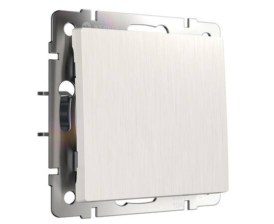 Выключатель Werkel одноклавишный проходной перламутровый рифленый W1112013 4690389160820