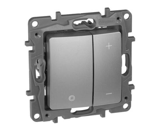 Светорегулятор клавишный 400Вт, алюминий