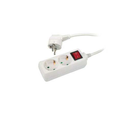 Удлинитель Uniel 2гн х 3м с/з Standard S-GCD2-3B 02915