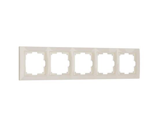 Рамка Werkel Snabb Basic на 5 постов слоновая кость W0052003 4690389161469