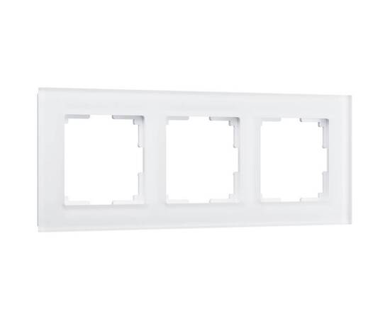 Рамка на 3 поста Werkel Favorit белый матовый W0031105 4690389159763
