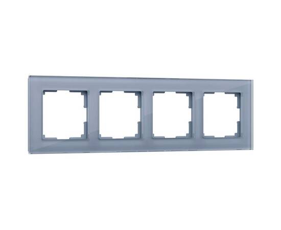 Рамка на 4 поста Werkel Favorit серый W0041115 4690389160011