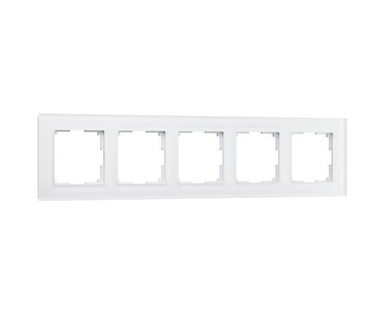 Рамка на 5 постов Werkel Favorit белый матовый  W0051105 4690389160103