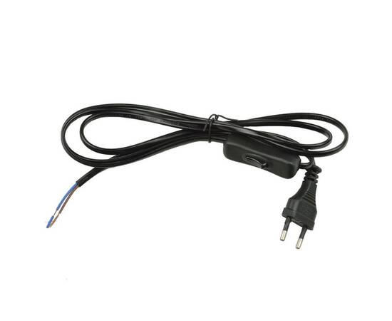 Шнур сетевой с вилкой и выключателем Uniel UCX-C11/02A-170 Black UL-00004432