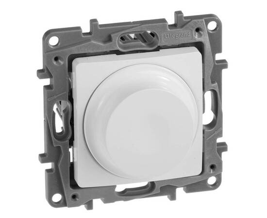 Светорегулятор поворотный 300Вт, белый