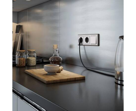 Выключатель одноклавишный проходной Werkel глянцевый никель W1112002 4690389157622, изображение 5