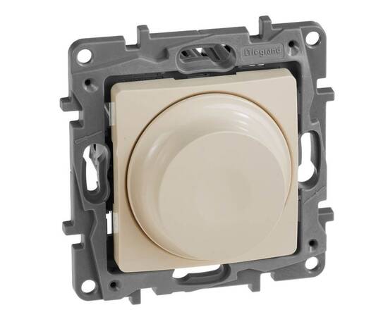 Светорегулятор поворотный 300Вт, слоновая кость 672319