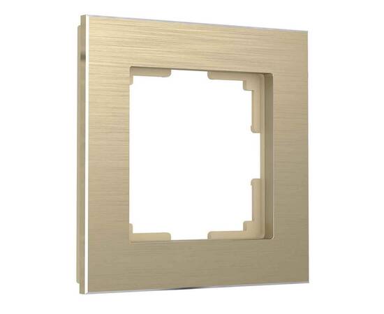 Рамка Werkel Aluminium на 1 пост шампань алюминий W0011711 4690389158001
