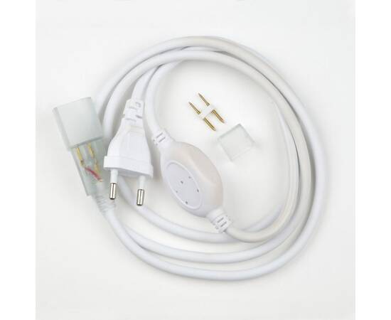 Шнур сетевой для светодиодной ленты Uniel UCX-SP4/B67-RGB White 1 Sticker 07692