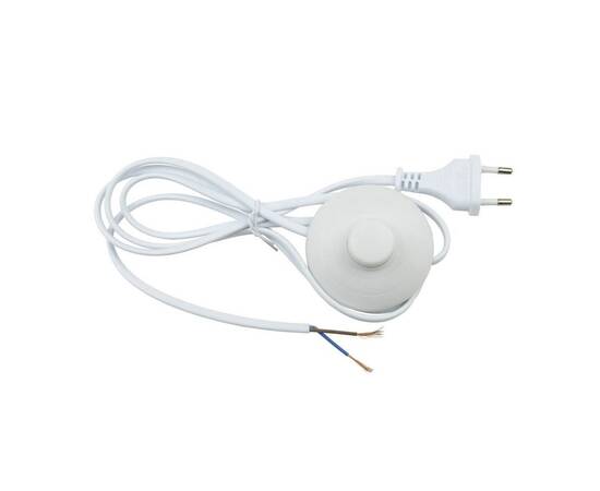 Шнур сетевой с вилкой и выключателем Uniel UCX-C20/02A-170 White UL-00004434