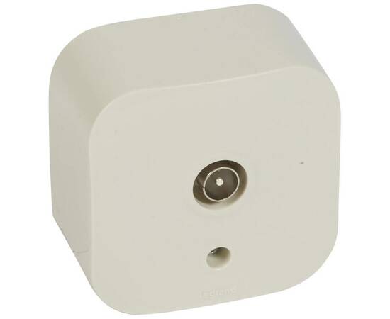 Розетка TV Звезда Legrand Quteo слоновая кость 782245