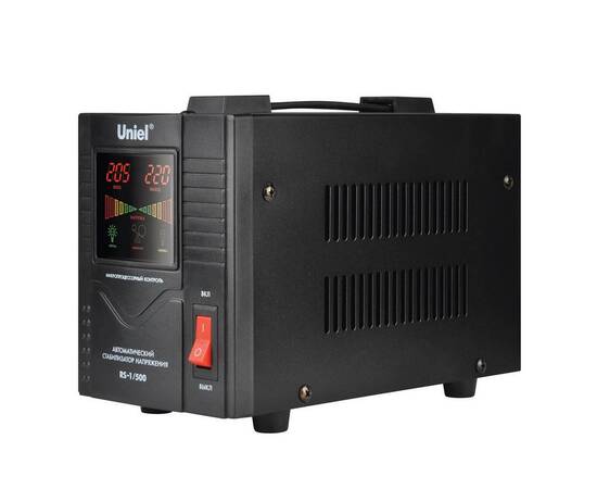 Стабилизатор напряжения Uniel 500ВА RS-1/500 03107