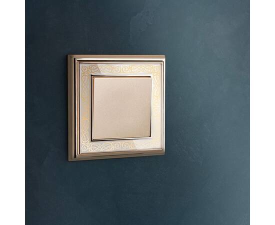 Выключатель Werkel одноклавишный шампань W1110011 4690389157073, изображение 5