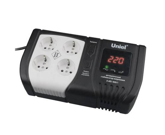 Стабилизатор напряжения Expert Uniel 1000ВА U-ARS-1000/1 09622