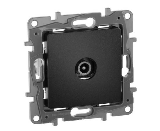 Розетка TV оконечная Legrand Etika антрацит 672665