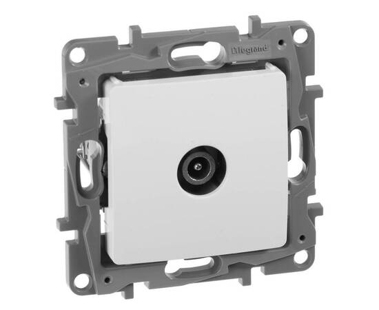 Розетка TV оконечная Legrand Etika белая 672265