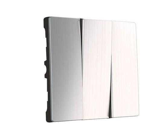 Набор клавиш для выключателя трехклавишного Werkel глянцевый никель W1139002 4690389157929