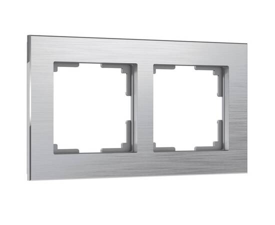 Рамка на 2 поста Werkel Aluminium алюминий W0021706 4690389158032