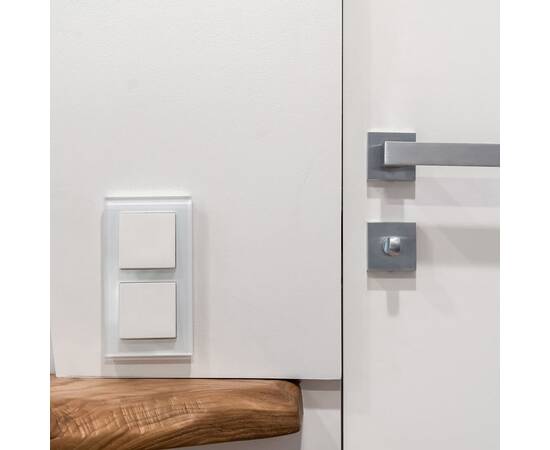 Выключатель одноклавишный проходной Werkel белый W1112001 4690389155055, изображение 8