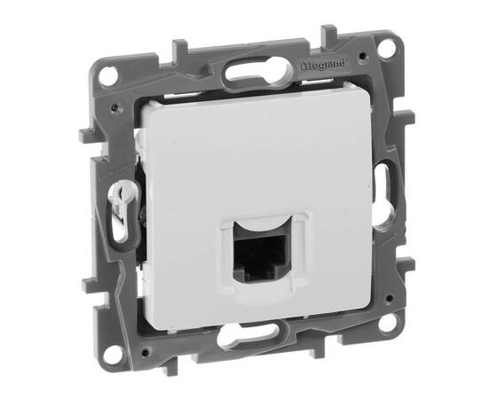 Розетка компьютерная RJ45 Legrand Etika 5 кат UTP белая 672241