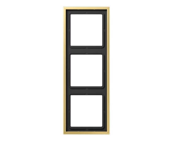 Рамка 3-постовая Jung LS 990 латунь classic ME2983C