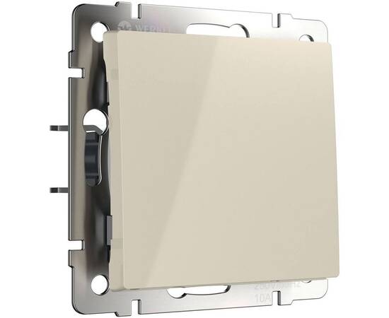 Перекрестный выключатель одноклавишный Werkel слоновая кость W1113003 4690389155581