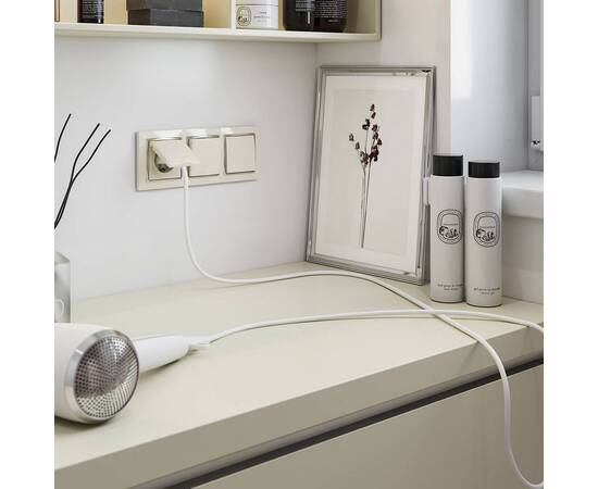 Перекрестный выключатель одноклавишный Werkel слоновая кость W1113003 4690389155581, изображение 4