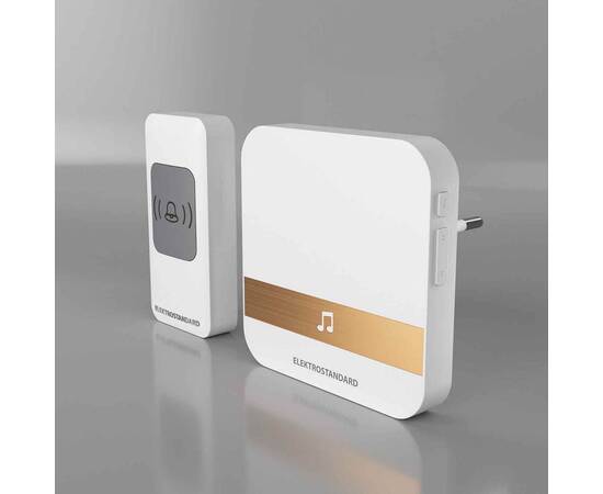 Звонок беспроводной Elektrostandard DBQ24M WL 52M IP44 белый a047173, изображение 2