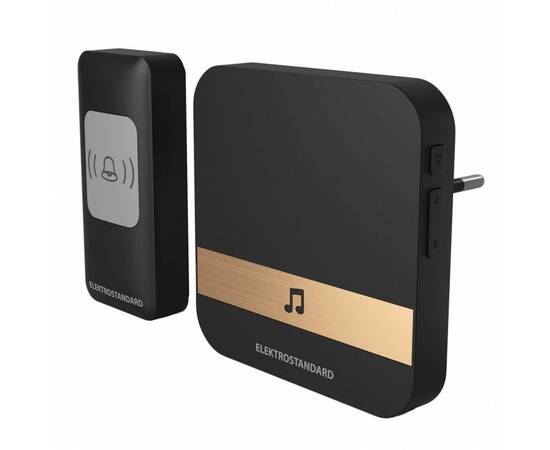 Звонок беспроводной Elektrostandard DBQ24M WL 52M IP44 черный a047172
