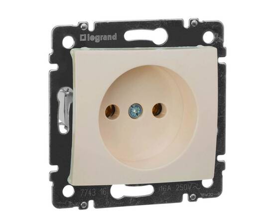 Розетка 2К Legrand Valena 16A 250V слоновая кость 774316