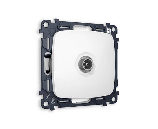 Комплект механизма TV розетки проходной 5-1000 MHz 4dB Ambrella Volt Omega MO133030