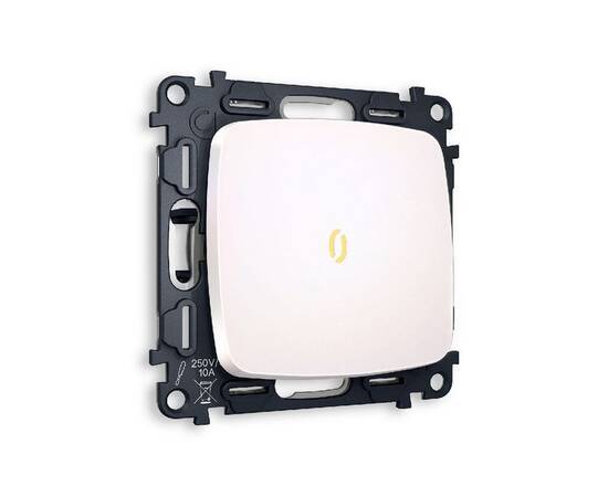 Комплект механизма 1-кл проходного выключателя с подсветкой Ambrella Volt Omega MO202030