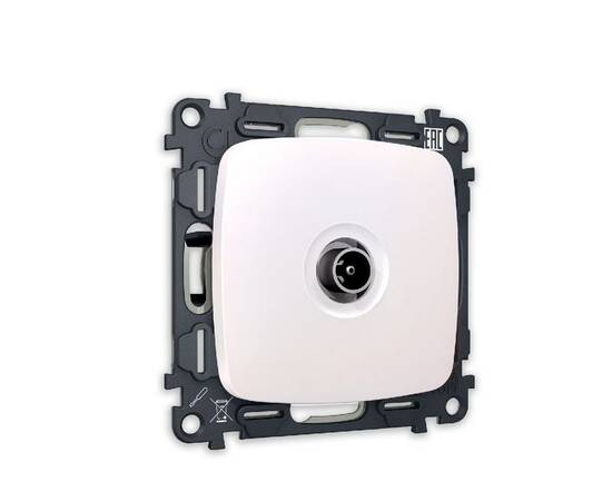 Комплект механизма TV розетки оконечной 50-870 MHz 1dB Ambrella Volt Omega MO213010