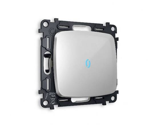 Комплект механизма 1-кл проходного выключателя с подсветкой Ambrella Volt Omega MO402040