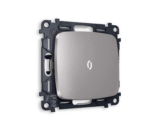 Комплект механизма 1-кл выключателя с подсветкой Ambrella Volt Omega MO502015