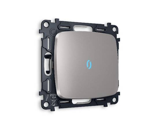 Комплект механизма 1-кл выключателя с подсветкой Ambrella Volt Omega MO502020