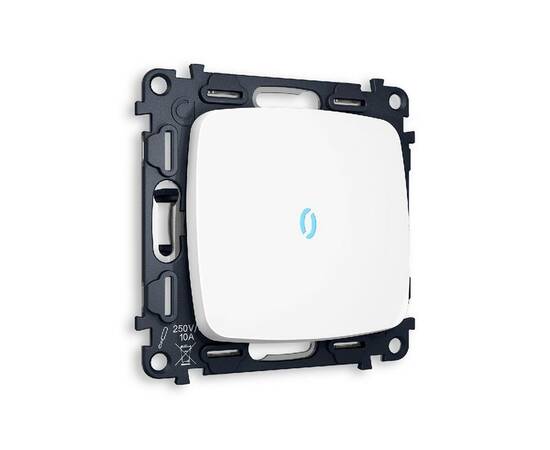 Комплект механизма 1-кл проходного выключателя с подсветкой Ambrella Volt Omega MO122040