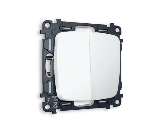 Комплект механизма 2-кл выключателя Ambrella Volt Omega MO123010