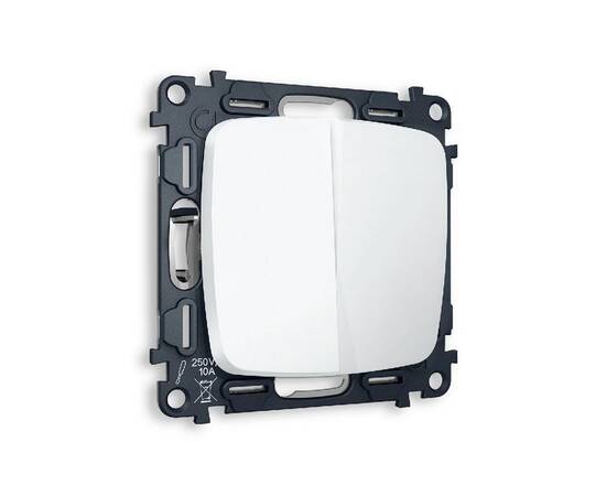 Комплект механизма 2-кл проходного выключателя Ambrella Volt Omega MO123020