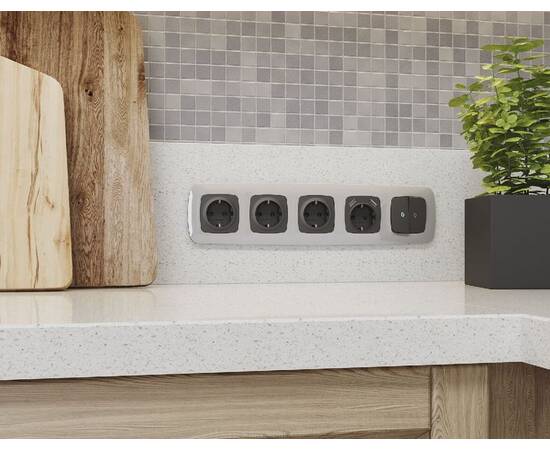 Рамка пятиместная Ambrella Volt Ecta OF140405, изображение 2