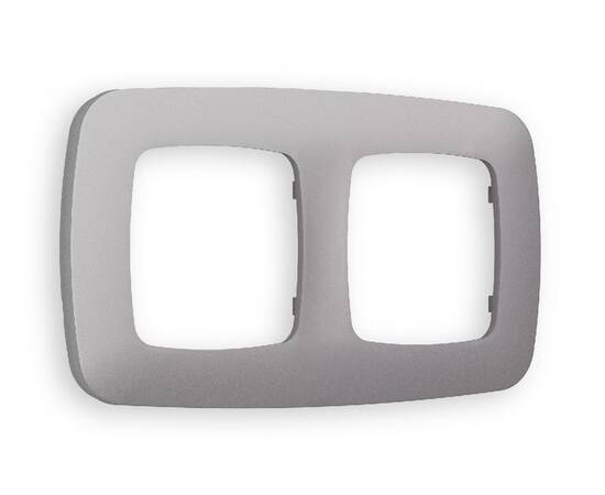 Рамка двухместная Ambrella Volt Ecta OF140502